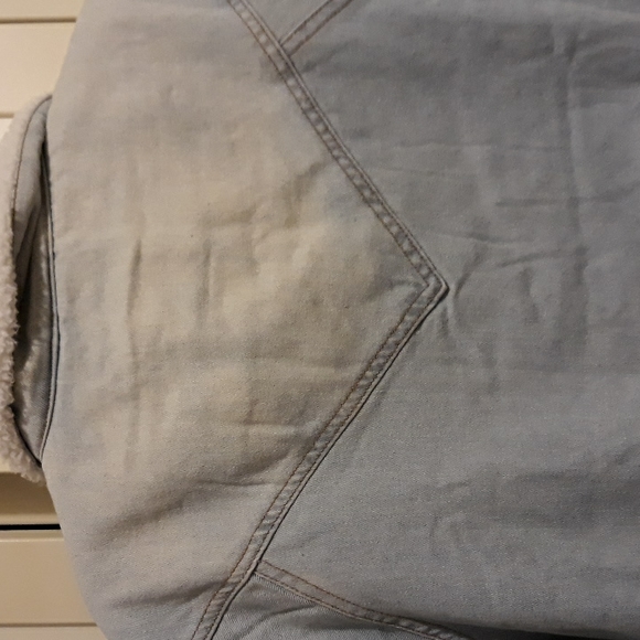 Ashley Vintage Sherpa Denim Jean Jacket - Picture 11 of 14